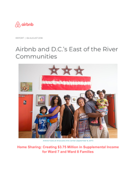 Airbnb and D.C.'S East of the River Communities