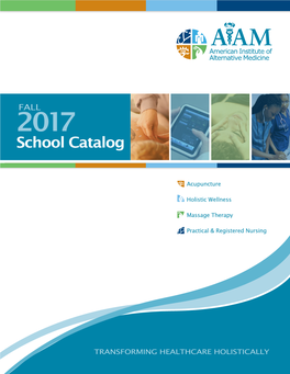 FALL 2 017 School Catalog