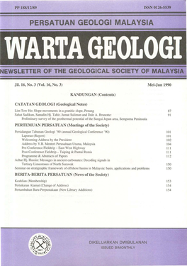 Persatuan Geologi Malaysia