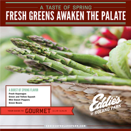 Fresh Greens Awaken the Palate