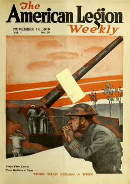 The American Legion Weekly [Volume 1, No. 20 (November 14, 1919)]