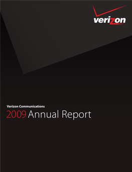 Verizon's 2009 Annual Report