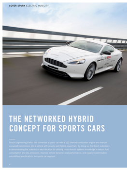 The Networked Hybrid Concept for Sports Cars