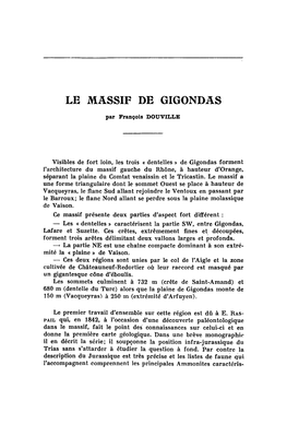 Le Massif De Gigondas