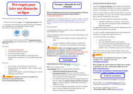 Pré-Requis Pour Faire Une Démarche En Ligne