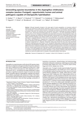 Unravelling Species Boundaries in The