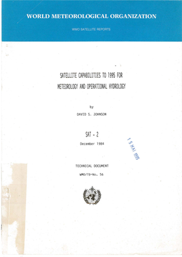 Satellite Capabilities to 1~~~ for Meteorology and Operational