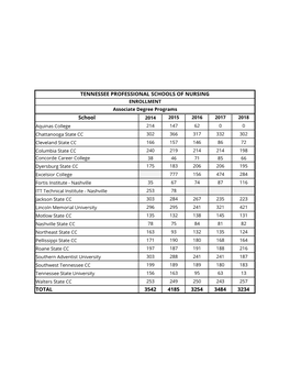 RN/Prof Annual Report