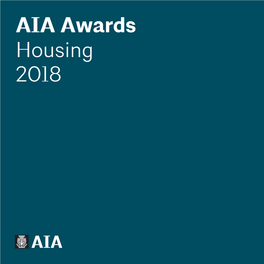 AIA Awards Housing 2018