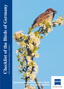 Barthel & Helbig (2006): Checklist of the Birds of Germany