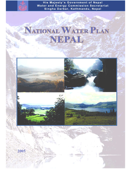 National Water Plan (2002–2027)