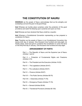 Parliament of Nauru