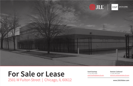 Chicago, IL 60612 90 94 for Sale Or Lease 290 2501 W Fulton Street