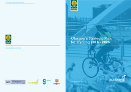 Glasgow's Strategic Plan for Cycling 2016