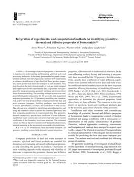 Integration of Experimental and Computational Methods For