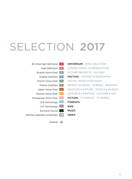 Selection 2017
