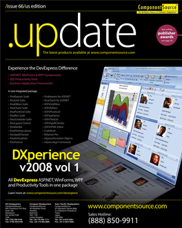 Dxperience V2008 Vol 1 All Devexpress ASP.NET, Winforms, WPF and Productivity Tools in One Package