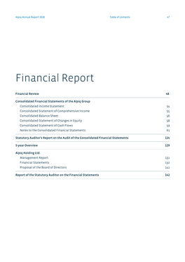 Financial Report