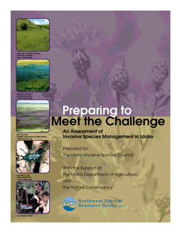 Meet the Challenge an Assessment of Eric Coombs, Oregan Department of Agriculture, Invasive Species Management in Idaho