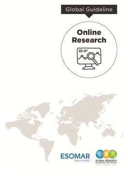 ESOMAR/GRBN Guideline for Online Research