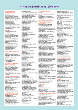 Partial Exhibitors' List of ITE HK 2002 ITE HK Inform Open Ch Prom