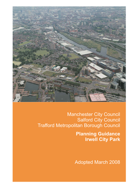 Manchester City Council Salford City Council Trafford Metropolitan Borough Council Planning Guidance Irwell City Park