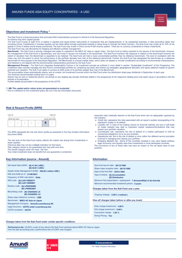 Amundi Funds Asia Equity Concentrated - a Usd
