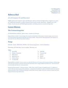 Rebecca Riel's Resume