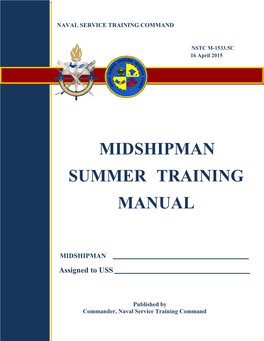 Midshipman Summer Training Manual