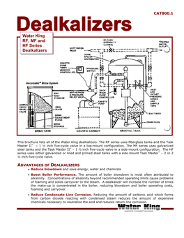 Dealkalizers