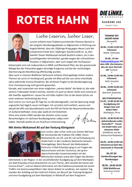 Roter Hahn Ausgabe 102 August 2021