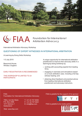 A4 FIAA Flyer Page 1.Ai