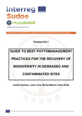 Guide to Best Phytomanagement Practices