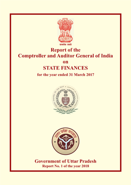 State Finances Government of Uttar Pradesh