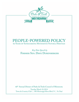 People-‐Powered Policy