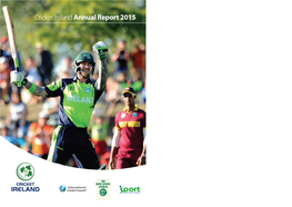 Cricket Irelandannual Report 2015