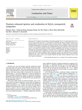 Titanium Enhanced Ignition and Combustion of Al/I2O5 Mesoparticle