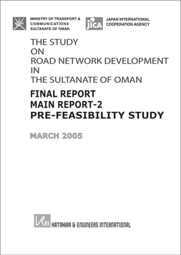 Final Report Main Report-2 Pre-Feasibility Study