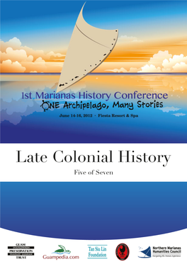 Late Colonial History Five of Seven