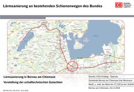 Lärmsanierung an Bestehenden Schienenwegen Des Bundes