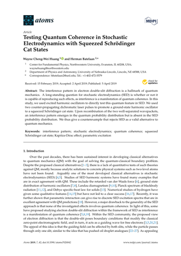 Testing Quantum Coherence in Stochastic Electrodynamics with Squeezed Schrödinger Cat States