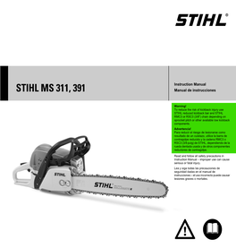 STIHL MS 311, 391 Manual De Instrucciones