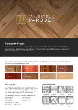 Parquetry Floors