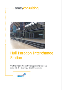 Hull Paragon Interchange Station