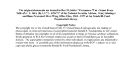 (Mr. S. File), (8), 1/1/71 - 6/30/71” of the National Security Adviser, Henry Kissinger and Brent Scowcroft West Wing Office Files, 1969 - 1977 at the Gerald R