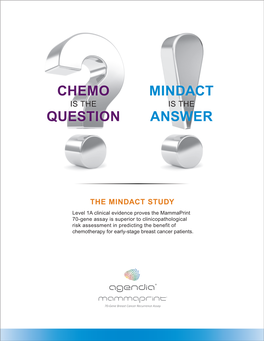 Chemo Question Mindact Answer