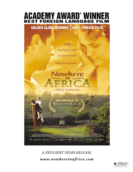 Academy Award® Winner Best Foreign Language Film