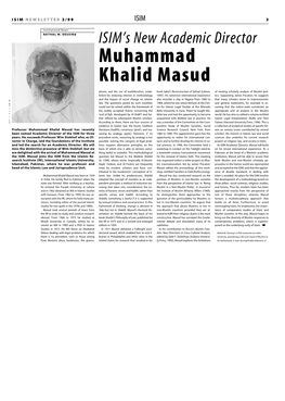 Muhammad Khalid Masud