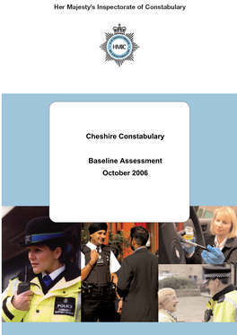 Cheshire Constabulary Baseline Assessment October 2006