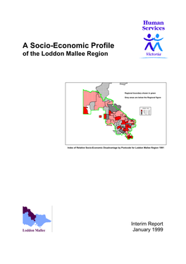 A Socio-Economic Profile of the Loddon Mallee Region